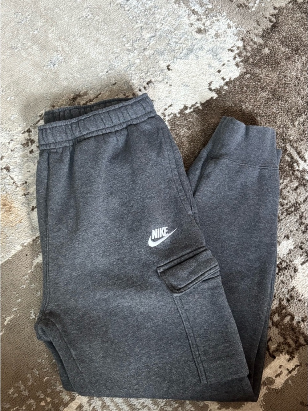 Nike Charcoal Gray Jogger Sweatpants